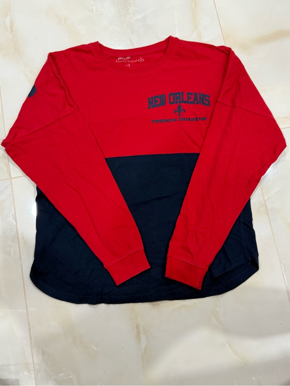 OTTO Red Graphic Interior Label Tee